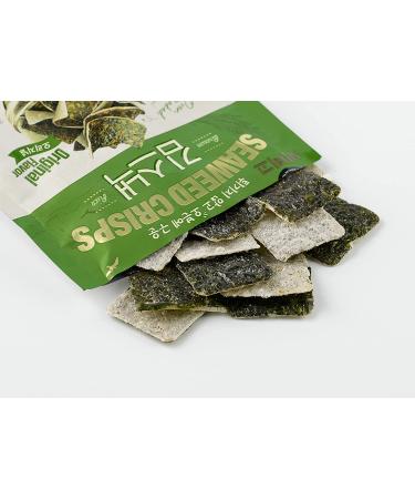 bibigo Seaweed Crisps (Original Flavor, Over Baked) 4-Pack - 20g (83kcal) - Buy Online on GoSupps.com