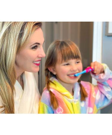 Farber Baby Kids Toothbrushes Set - Childrens Toothbrush 6 Pack with Extra Soft Bristles and Easy Grip Handles - Includes 6 Travel Covers (Pink, Blue, Green) - Buy Online on GoSupps.com