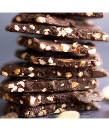 Dark Chocolate Sea Salt & Almond Keto Bark - 17.28 oz | Low Carb, Sugar Free, Gluten Free Healthy Snack - Buy Online on GoSupps.com