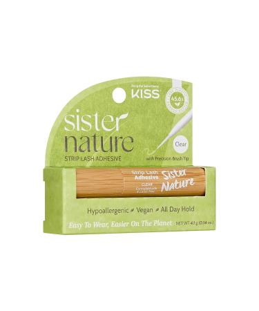 KISS Sister Nature Lash Glue - Long Lasting Clear Strip Lash Adhesive for Lashes & Lash Clusters | International Shipping Available - Buy Online on GoSupps.com