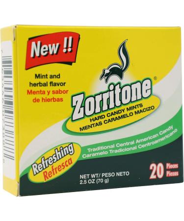 Zorritone Cough Drops | Fast Acting Mint Lozenges for Cough Relief Sore Throat Soothing | 20 Pieces - International Shipping Available - Buy Online on GoSupps.com