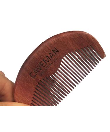 Beard Oil Conditioner 3-in-1 Set by Caveman | Tame Strengthen & Moisturize Your Beard with Oil Balm & Comb | Best Beard Care for Men - Buy Online on GoSupps.com