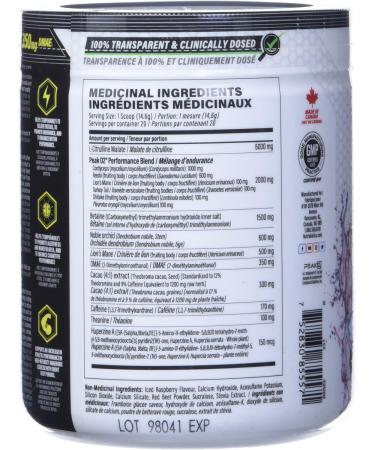 Nutrabolics Supernova Infinite Iced Raspberry pre-workout 20 serv 292 gram - Buy Online on GoSupps.com