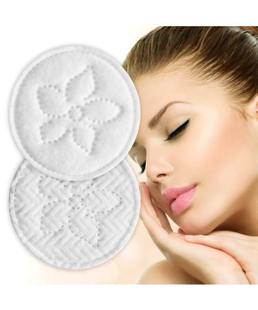 Premium 100% Cotton Rounds - 100 Count Makeup Remover Pads for Face, Nails, Personal Care - Hypoallergenic & Lint-Free - Buy Online on GoSupps.com