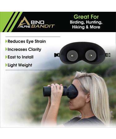 Alpine Innovations Men's Bino Bandit Binocular Cover - Stealth Shadow, One Size - Buy Online on GoSupps.com