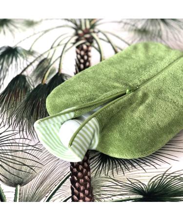 Hugo Frosch Eco Hot Water Bottle 2.0L with Organic Kiwi Cover - Eco-Friendly Comfort for All - Buy Online on GoSupps.com