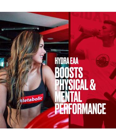 Metabolic Nutrition Hydra EAA 1000g - Essential Amino Acids & Hydration with BCAAs Glutamine Electrolytes & Coconut Water - Delicious Watermelon Flavor - Buy Online on GoSupps.com