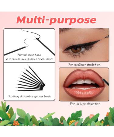 150pc Disposable Spoolies Set - Eyelash Lip Eyeliner & Eyebrow Brushes for Expert Makeup Application | Ideal for Eyelash Extensions | G Set G - Buy Online on GoSupps.com