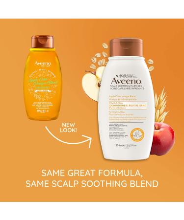 Aveeno Apple Cider Vinegar Clarifying Conditioner Shine Boosting Nourishing for Dull Hair 354 milliliters - Buy Online on GoSupps.com
