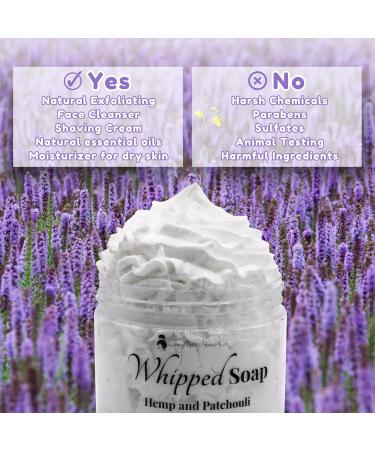 Whipped Soap Body Wash | Patchouli Scent | Luxurious Foam for Soft Skin - Buy Internationally - Buy Online on GoSupps.com
