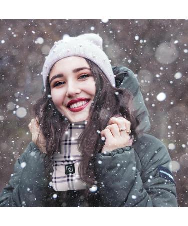 WKshuFT Heated Scarf USB Electric Heated Scarves The Best Gift for Your Parents Upgraded Heated Neck Wrap Heat Scarves with Heating Pad Winter Neck Warmer for Women Men(B) - Buy Online on GoSupps.com