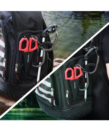 Swiss+Tech 3-Piece Fishing Tools Kit: Fish Lip Gripper, Braided Line Scissors, Hook Remover | Retractable Lanyard | Perfect Gifts for Anglers - Buy Online on GoSupps.com