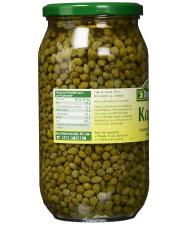 Buy FD Capers Nonpareilles 1000g - Premium Quality Capers for Gourmet Cooking | Fast International Shipping - Buy Online on GoSupps.com