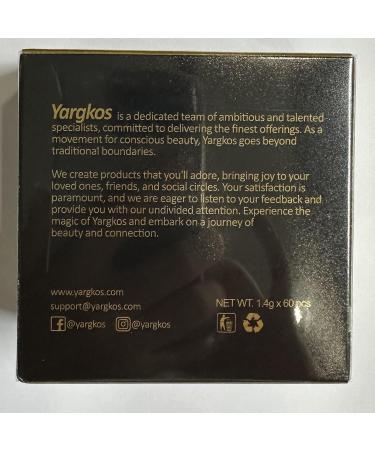 60 Pcs 24K Gold Under Eye Patches - Collagen Gel Mask for Dark Circles & Puffiness Treatment | Hydrating Eye Pads for Wrinkles & Bags | Women & Men Beauty Care - Buy Online on GoSupps.com