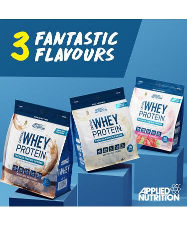 Applied Nutrition Critical Whey Protein Powder 900g - High Protein Milkshake with BCAAs & Glutamine - Chocolate Flavor - 30 Servings - Buy Online on GoSupps.com