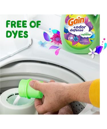 Gain Fabric Softener Liquid - Super Fresh Blast Scent - 150 Loads - HE Compatible - Buy Online on GoSupps.com