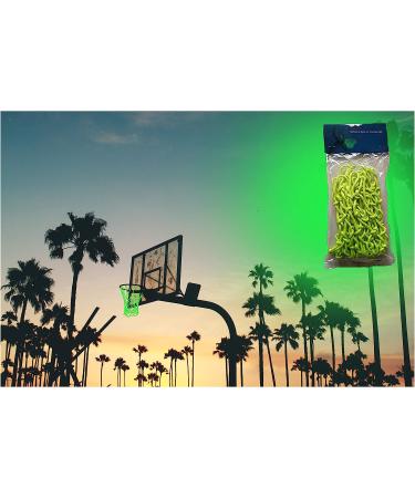 Solar-Powered Glow in The Dark Basketball Net - Lighted Outdoor Hoop Rim Replacement - Night-Time Glowing Goal - Buy Online on GoSupps.com