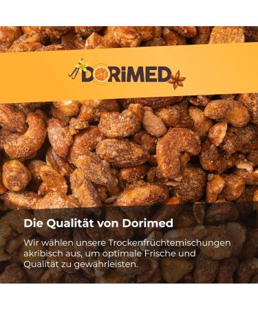 Caramelized Honey Nut Mix 1 kg | Cashew Almond Macadamia & Pecan | Sweet Snack | Dorimed - Buy Online on GoSupps.com
