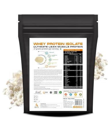 AS-IT-is Nutrition Whey Protein Isolate 90% | 2 Kg - Fast Absorption 27g Protein & 5.9g BCAA Per Serving | Perfect Post-Workout Supplement - Buy Online on GoSupps.com