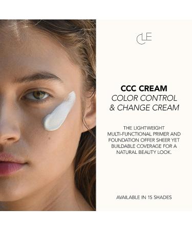 CLE Cosmetics CCC Cream Foundation SPF 50 (Medium Light) | BB and CC Cream Hybrid | Multi-Purpose Beauty Primer | 1 fl oz - Buy Online on GoSupps.com