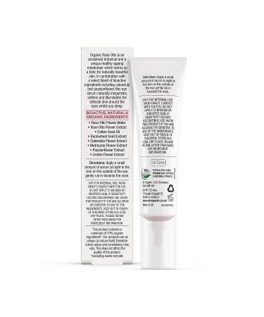 Organic Doctor Rose Otto Eye Serum - 0.5 fl oz | Natural Eye Care Solution - Buy Online on GoSupps.com