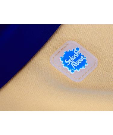 Splash About Happy Nappy Reusable Swim Nappy - Yellow/Navy (3-6 Months) - Buy Online on GoSupps.com