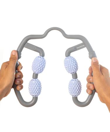 Buy Innovagoods Multifunctional Muscle Self-Massage Device - 4 Pressure Point Rolls for Sports & Fitness - Flexible Design - Gray - Buy Online on GoSupps.com