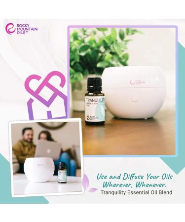 Rocky Mountain Oils Tranquility Essential Oil Blend | Promote Restful Nights | 15ml | Diffuser & Topical Use - Buy Online on GoSupps.com