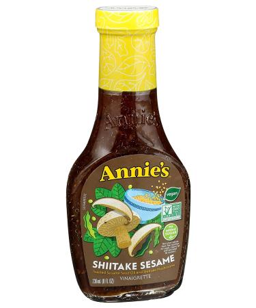 Annie's Natural Shiitake Sesame Salad Dressing 8 fl oz - Non-GMO | Buy Online - Buy Online on GoSupps.com