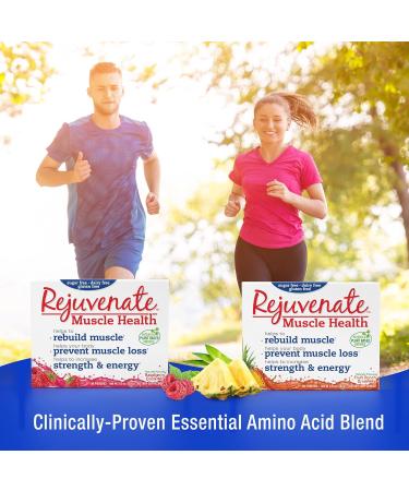 Rejuvenate Muscle Activator Drink Mix Sticks, Protein Powder Packets, Single Serving Protein Powder, Protein Powder Packets to Go - Fruit Punch, 30 Count - Buy Online on GoSupps.com