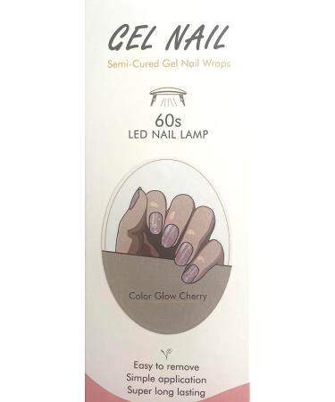 Zaubern gel4Home - Buy UV Nail Wraps & Foils Semi-Cured Gel Nails (Color Glow Cherry) - International Shipping Available - Buy Online on GoSupps.com