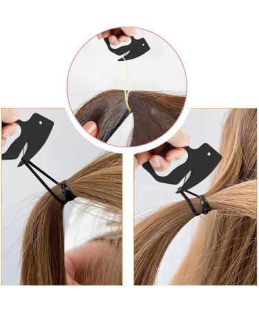 Rubber Hair Band Remover Cutter + Quick Beader Set with 500 Color Elastic Hair Ties - Perfect for Toddlers, Girls, and Women - Buy Online on GoSupps.com