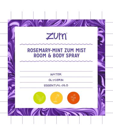 Indigo Wild Zum Mist Rosemary-Mint Aromatherapy Room & Body Spray - 4 fl oz - Buy Online on GoSupps.com