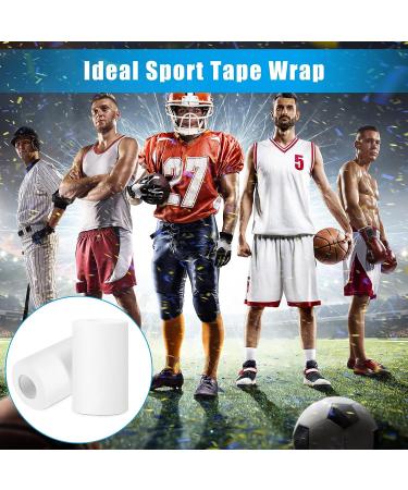 2 Rolls Turf Tape 21.87 Yards - Athletic Sports Tape for Trainers - No Residue - Ideal for Football, Baseball, Boxing, Soccer, Hockey, Basketball - White - Buy Online on GoSupps.com