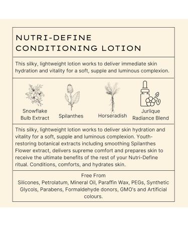 Jurlique - Nutri Define Supreme Conditioning Lotion - 100 ml - Buy Online on GoSupps.com