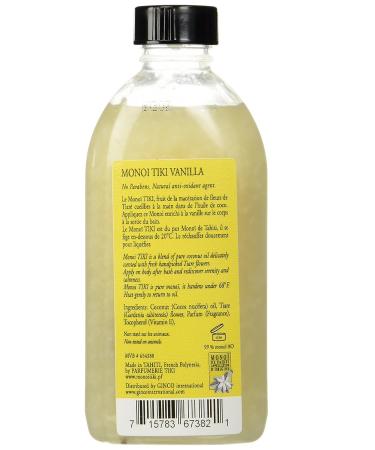 Monoi Tiare Tahiti Tipanie Scented Coconut Oil with Vanilla - 4 oz - Buy Online on GoSupps.com