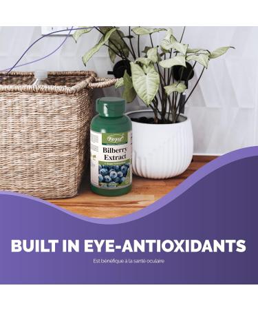 VORST Bilberry Supplement 8000mg Raw Equivalent (80mg 100:1 Extract) 90 Capsules | Eye Antioxidant Circulation Enhancer & Inflammation Reducer | Non Gmo Wild European Blueberry | Powder Pills | 1 Bottle 90 count (Pack of 1) - Buy Online on GoSupps.com