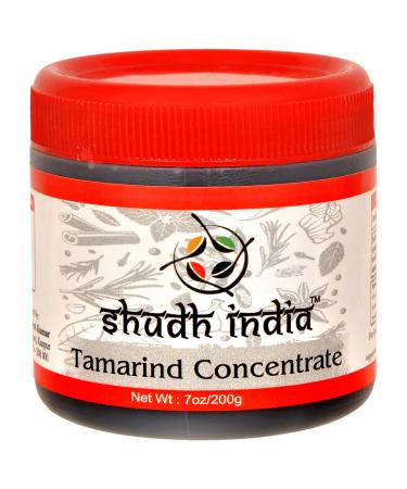 Shudh India Tamarind Paste Concentrate - Sweet and Sour Sauce for Indian Chutney and Thai curry | All Natural | Vegan | Gluten Free | No Colours and Sugar Added |