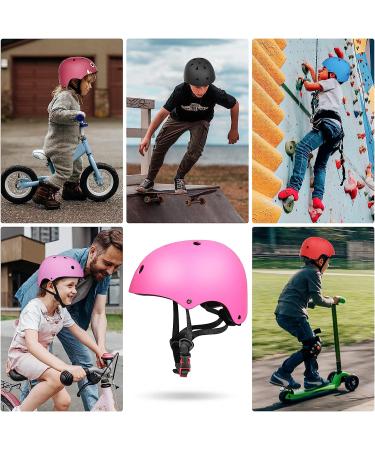 Glaf Toddler Bike Helmet for 2-8 Years Old Kids - Adjustable Multi-Sport Helmet for Boys and Girls - Lightweight and Durable - Pink (Small 48-54cm) - Buy Online on GoSupps.com