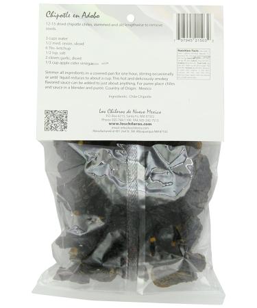 Los Chileros Chipotle Whole Chile Dark Red 3oz - Authentic Mexican Spice - Buy Online on GoSupps.com
