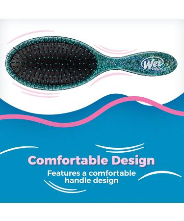 Wet Brush Awestruck Original Detangler - Jewel Teal | Gentle Hairbrush for Easy Detangling - Buy Online on GoSupps.com