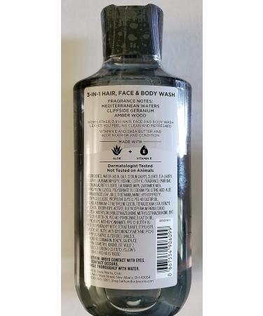 Men's Marble Trio Gift Set: Body Lotion, 3-in-1 Hair, Face & Body Wash, Body Cream - Full Size | Bath and Body Works - Buy Online on GoSupps.com
