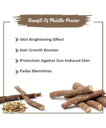 Avador Organic Mulethi Powder 200g | Licorice Powder USDA Certified | Non GMO & Gluten Free - Buy Online on GoSupps.com