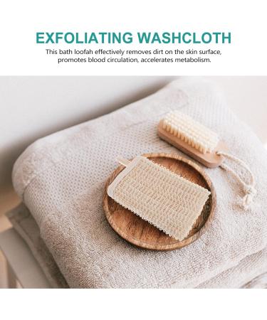 FOMIYES Double-Sided Ramie Body Scrubbing Towel - Multipurpose Travel Bath Scrub for Smooth Skin - International Shipping Available - Buy Online on GoSupps.com