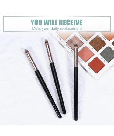 VOCOSTE 3pcs Makeup Brush Set - Highlighter Concealer & Eye Smudger Brushes | Wooden Handle Professional Makeup Tools - International Shipping Available - Buy Online on GoSupps.com