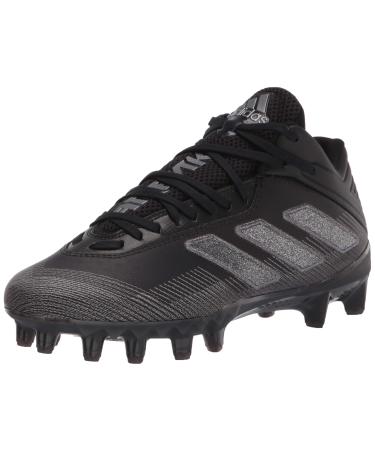 adidas Men's Freak Carbon Football Shoe 13 Black/Night Metallic/Black