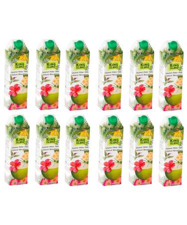 12x 1 liter coconut water 100% coconut water 100% natural coconut juice coconut water vegan Thailand
