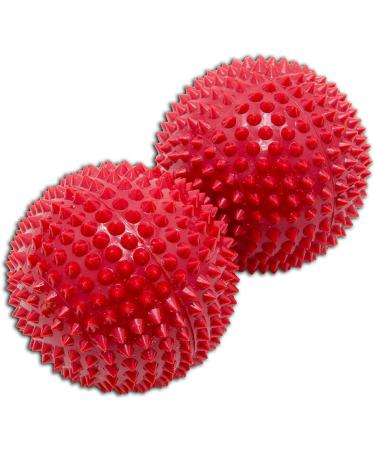 Magnet Acupuncture Massage Balls - 3 Sets (32mm 45mm 55mm ) for Pain Relief & Relaxation - Red - Buy Online on GoSupps.com