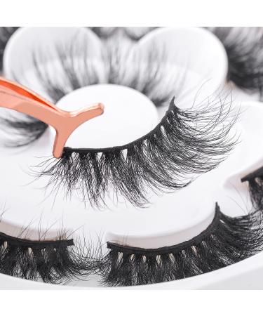 25MM Faux 3D Mink Lashes - 3 Styles | Dramatic Fluffy Volume | Lethot Lashes - Buy Online on GoSupps.com
