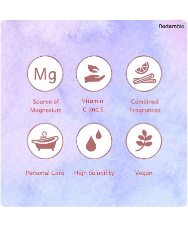 Nortembio Epsom Salt Set - Aromatherapy Trio (Cinnamon Jasmine Rose) | Hydrated with Vitamin C & E | 3 x 430g | E-book Included | Perfect for Floating Therapy - Buy Online on GoSupps.com